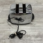 Vintage Sunbeam T-20c 1950s Chrome 2 Slices Toaster Art Deco Made In Usa
