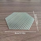 Geometric Hexagon Diagonal Lines Metal Craft  Die Cut  Cutting Dies