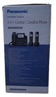 Panasonic Corded cordless Phone W Call Block  2-way Record  Digital Answer - New