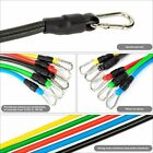 11 Pcs Resistance Band Set Yoga Pilates Abs Exercise Fitness Tube Workout Bands