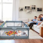 Baby Playpen  50  x50   Large Play Yard For Babies   Toddlers Activity Center