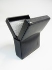 Yves Saint Laurent Ysl Black Leather Double Doors Cigarette Case Box Rare
