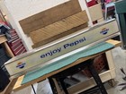 As Is Vintage 20  Enjoy Pepsi Pepsi-cola Lighted Vending Machine Sign 1960 s