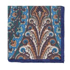 Men s Silk Handkerchief Paisley Dot Pocket Square Suit Handkerchief 33cm 13in