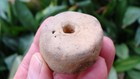 Exceptional Drilled Stone Disk Tn Ga Arrowhead  50 