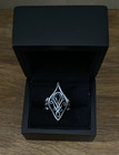 The Noble Collection Elrond Silver Ring Sterling Silver Size 10 The Hobbit Lotr