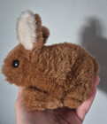 Dakin Vintage Small Brown Plush Bunny 1979