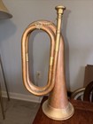 Vintage Brass  copper Bugle-similar To Those Used In The Civil War
