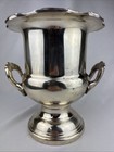 Leonard Silverplate Champagne Ice Bucket - Vintage - Large - 10    Tall  9    Wide