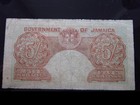 Jamaica 5 Shillings 1939 P37 I3474 Government George Vi Banknote Money