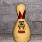 Vintage Brunswick King Wooden Plastic Coated Duck Pin Usa