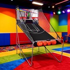 Foldable Electronic Basketball Arcade Game  Dual Shootout 2 Player  Led Scoring