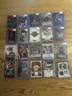Huge 2 Row Sports Card Collection Auto Hof  Prizm Patch Rc   More Lot