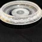 Lalique France Marguerites Daisy Crystal Centerpiece Bowl 14    Large Signed