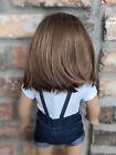 Truly Me 28 Wig C Brown Hair American Girl Doll Custom