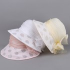 Tea Party Hat Women s Bridal Floral Breathable Kentucky Derby Church Sun-hats