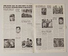 Vintage Movie Pressbook 1968 The Green Berets John Wayne
