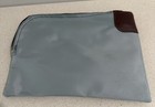 Vtg A Rifkin Co  Locking Deposit Security Bag W  Key 12x9 Nations Bank M48363