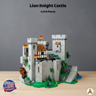 New Lion Knight   s Castle 10305 Pcs 4514     Medieval Fortress Holiday Gift Toy Set
