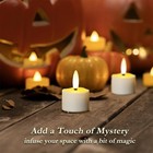 Rechargeable Flameless Tealight Candles With Timer   Remote  6pcs Flicker Led   