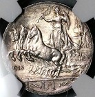 1913 Ngc Ms 64 Italy 1 Lira Horses Chariot Silver Mint State Bu Coin  25062101c 