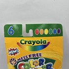Crayola Mess Free Color Wonder Fingerpaints 6 Colors  Brand New Sealed 