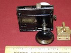 Vintage   Antique Mortise Door Lock Mechanism Glass   Brass Handles  Small Latch