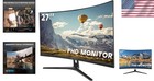Professional 27  Curved Monitor 100hz Fhd Va Panel 120  Srgb