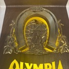 Vtg Olympia Beer Sign Light Up With A Gold Good Luck Horseshoe 1970s Bar Tavern