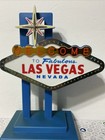 Welcome To Fabulous Las Vegas Nevada Sign 12  Collectible  no Cord Untested