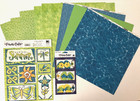 Lot Of 3 - 12  X 12  Scrapbook Pages Kits - 2 Fresh Cuts   Kathy Davis Die-cuts