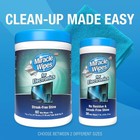 Miraclewipes Electronics Cleaning Wipes For Tv  Phone  Monitor   Microfiber 60ct
