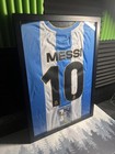 Lionel Messi - Argentina Framed Afa Jersey   2026 World Cup Soccer Card 