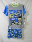 Baby Yoda Boys Pajamas Star Wars The Mandalorian Shirt Shorts Set Size M  b67 