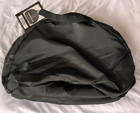 Raider Deluxe Black Nylon Motorcycle Helmet Zippered Bag Sherpa Lining Display