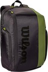 Wilson Blade V8 Super Tour Tennis Backpack - Green black  Holds Up To 2 Rackets