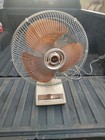 Vintage Lasko Amber Brown Blade 16-inch 3-speed Oscillating Fan