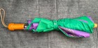 Vintage 1990s Wimbledon The Championships Tennis Purple   Green Umbrella       