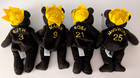 Lot 4 Salvino s Bamm Beano s Baseball Beanie Bears - Ruth  Maris  Sosa  Mcgwire