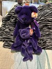 Ty Princess Diana Beanie Baby And Buddy In Large Case
