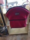 Baby Chicco Caddy Hook On High Chair Table Red -flat Fold 6-36 Months 37 Lbs 