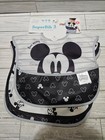 Disney Baby Bumkins Mickey Mouse Silicone First Feeding Set Utensils Bibs