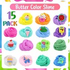 Lronfensy Cloud Slime Butter Slime Kit 15 Pack Fluffy Slime For Kids Slime Bi   