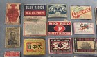 Vintage Matchbook Assorted Empty Matchbox Labels Lot Of 45