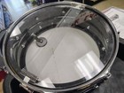 Ludwig Lm404 Acrolite 5x14  Snare Drum Black Galaxy Vintage 1980 s See Desc 