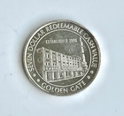 Golden Gate Hotel Casino Las Vegas  7 Casino Gaming Token  999 Silver