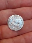 Poland Medieval Silver Coin Sigismund Iii Vasa Trojak  3 Groat  1593 Malbork