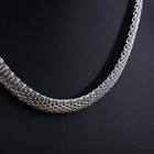 16 2   Vtg Italian Gc Sterling Silver Handmade Necklace  Bold 925 Mesh Chain