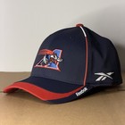 Vintage Montreal Alouettes Hat Cap Fitted S m Mens Navy Red Cfl Football Reebok
