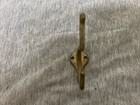 Vintage Cast Brass Double Coat Hook
